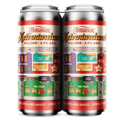 Almanac Adventure Land Pilsner 4pk 16oz