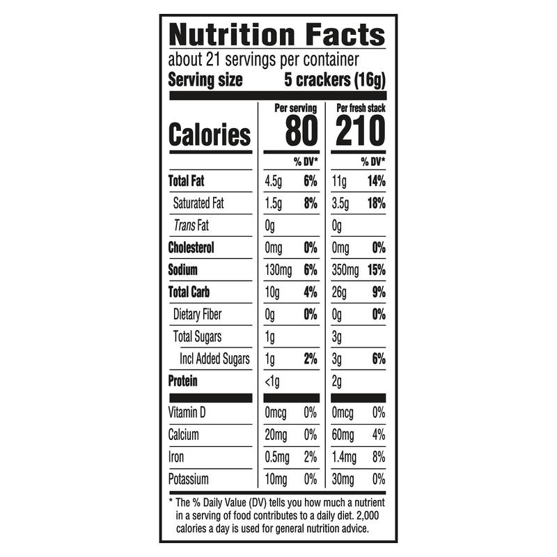 Ritz Fresh Stacks Snack Crackers 11.8oz
