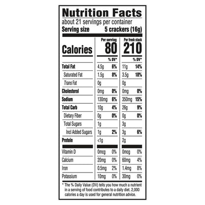 Ritz Fresh Stacks Snack Crackers 11.8oz