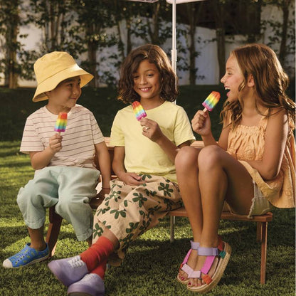 JonnyPops Organic Rainbow Fruit Stacks Water Pops 8ct