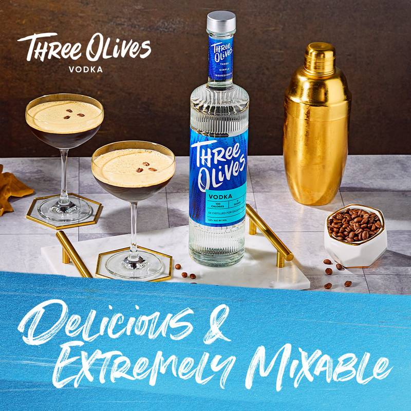 Three Olives Vodka Original 750ml (80 Proof)