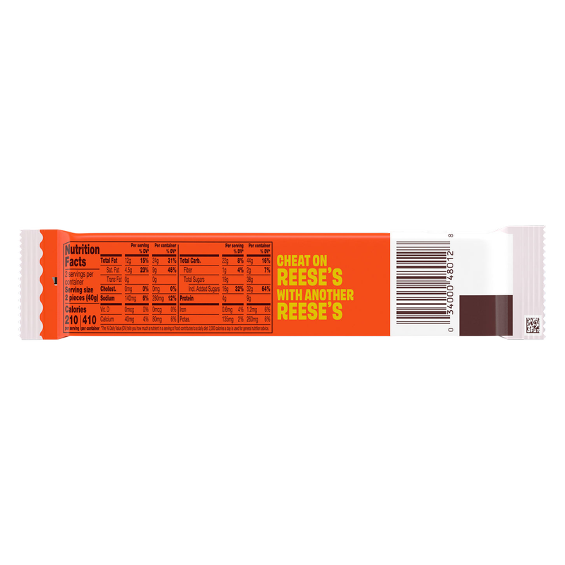 Reese's White Creme & Peanut Butter King Size, 2.8oz