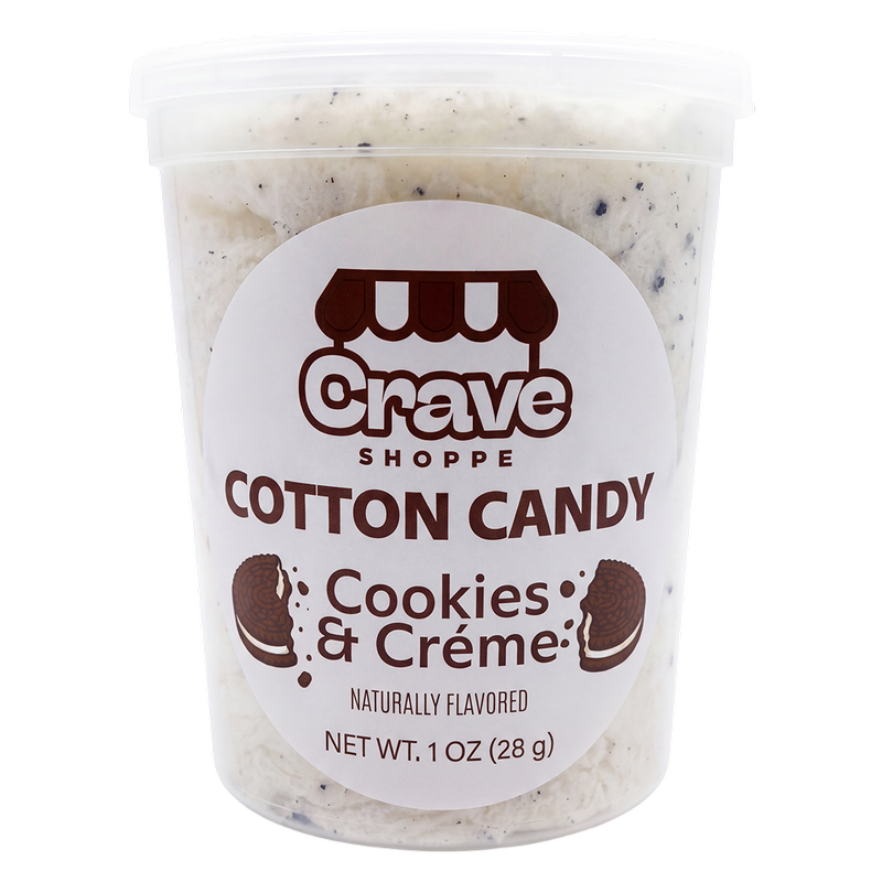 Crave Shoppe Cookies & Crème Cotton Candy 1 oz
