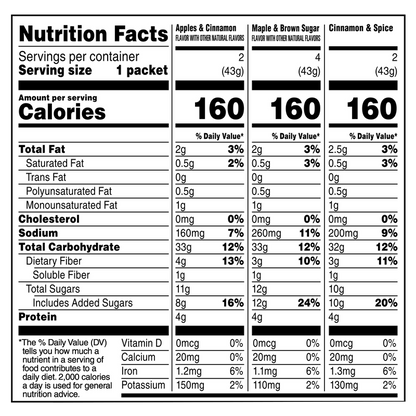 Quaker Instant Oatmeal Variety 8ct