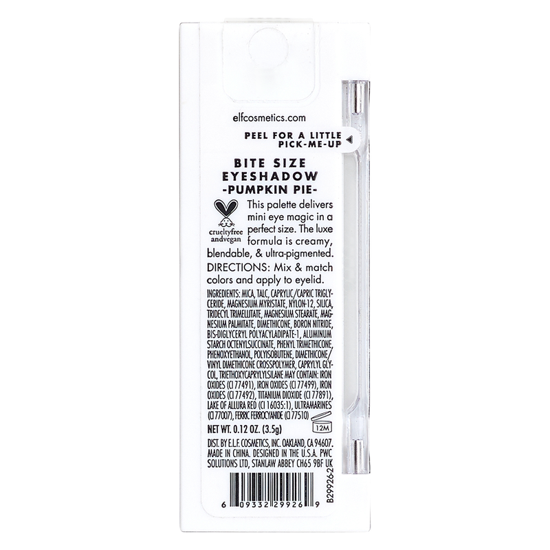e.l.f. Bite-Size Eyeshadow Pumpkin Pie 0.12oz