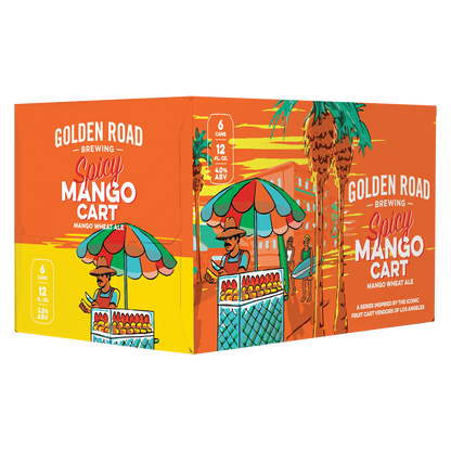 Golden Road Brewing Spicy Mango Cart 6pk 12oz Can