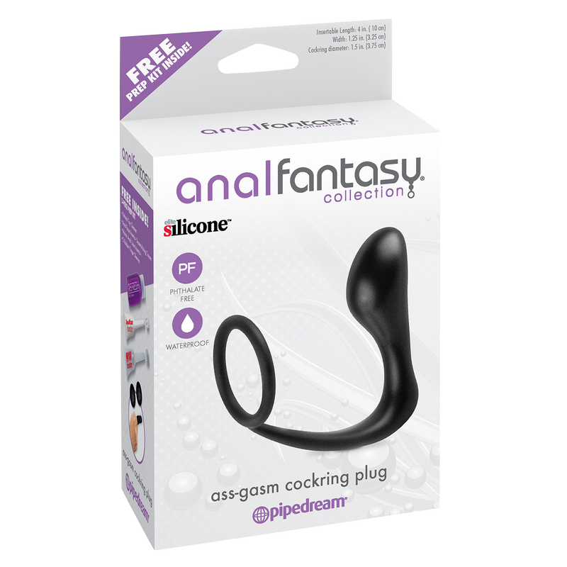 Anal Fantasy Ass-Gasm Cockring Plug