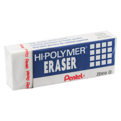 Latex Free Eraser, 3pk