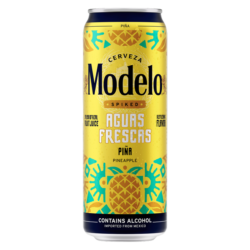 MODELO AGUAS FRESCAS PINA 24C (24 OZ CAN) - Modelo – BevMo!