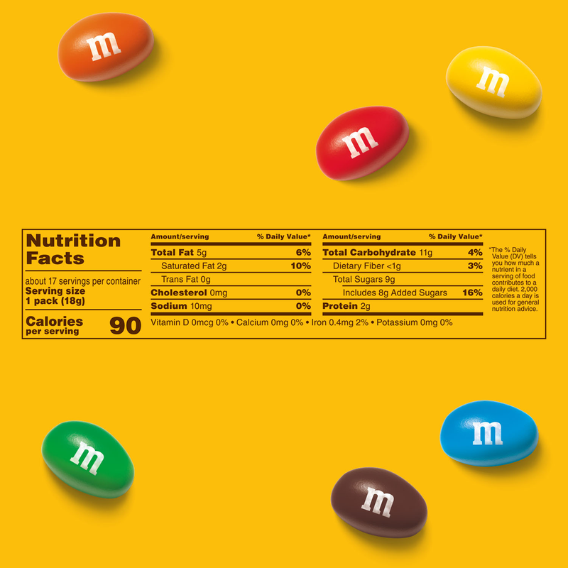 M&M Peanut Milk Chocolate Candies Fun Size 10.57oz
