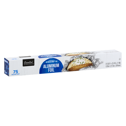 Essential Everyday Standard Aluminum Foil , 75sqft
