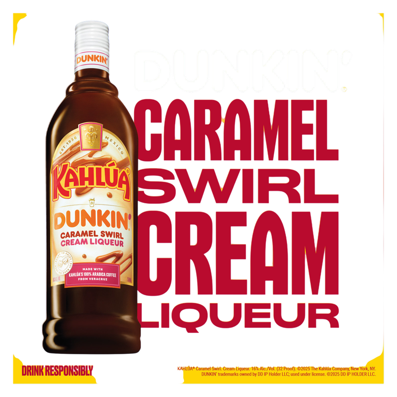 Kahlua Dunkin Caramel Swirl 750ml