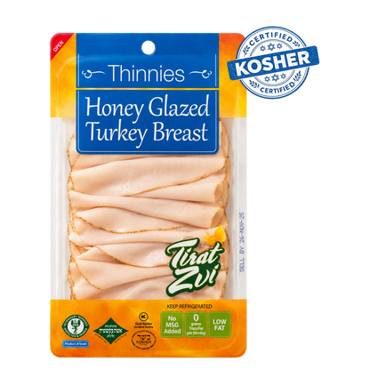 Tirat Zvi Thinnies Honey Glazed Turkey Slices - 6.5oz
