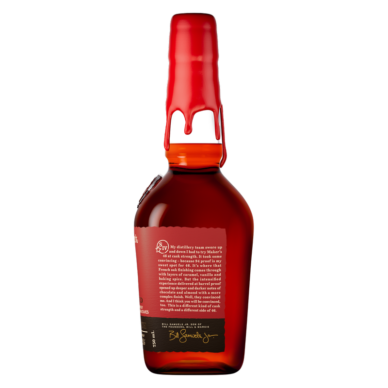 Maker's Mark 46 Bourbon Cask Strength 750ml (110.3 Proof)