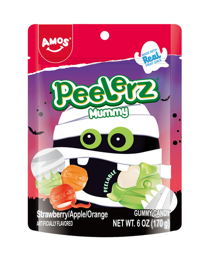 Amos Peelerz Gummy Mummy, 6oz