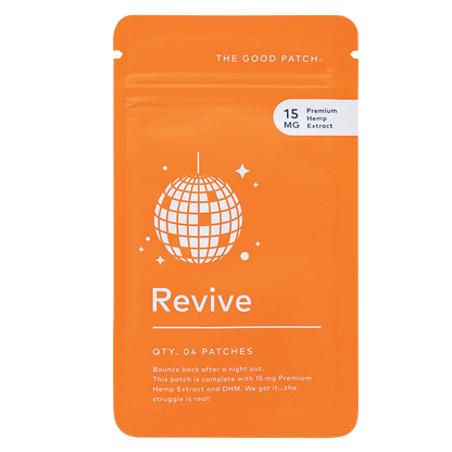 The Good Patch Revive Hemp Patch 4 Pack