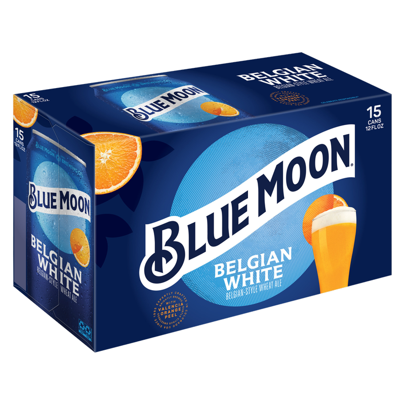 Blue Moon Belgian White 15pk 12oz Can 5.4% ABV