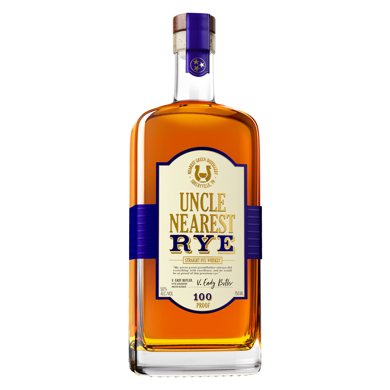 Uncle Nearest Straight Rye 750 ml (100 proof)