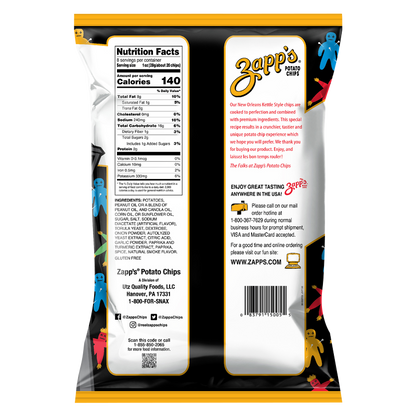 Zapp's Voodoo Kettle Potato Chips 8oz