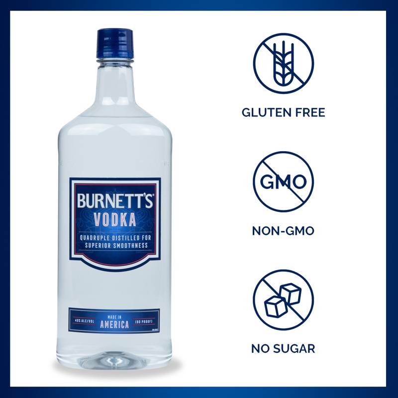 Burnett's Vodka 1.75 L (80 Proof)