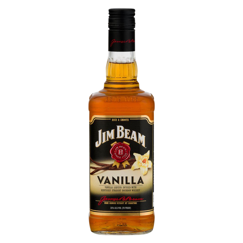 Jim Beam Vanilla Bourbon Whiskey 750 ml (70 Proof)