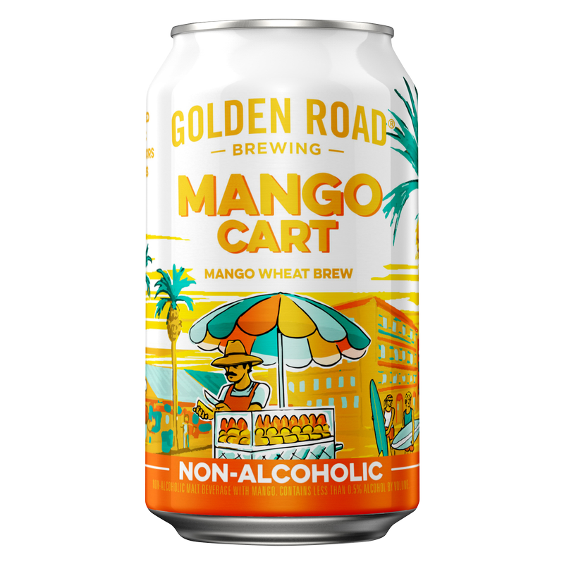 Golden Road Brewing Mango Cart Non-Alcoholic 6pk 12oz Can