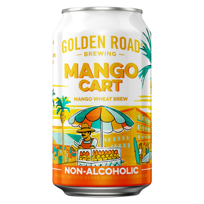 Golden Road Brewing Mango Cart Non-Alcoholic 6pk 12oz Can