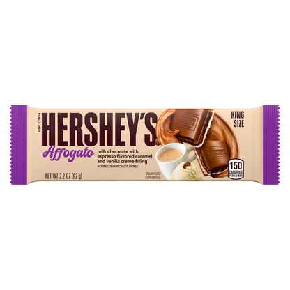 Hersheys Affogato Creme Chocolate Bar, King Size, 2.2 oz
