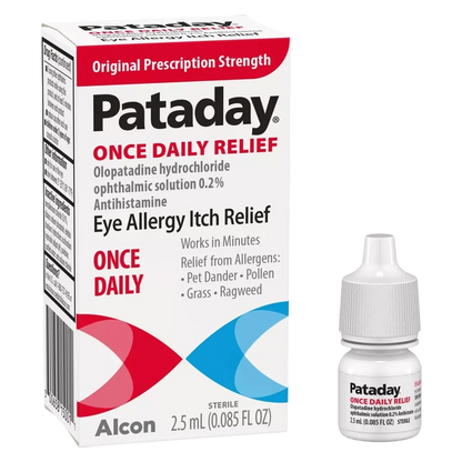 Pataday Once Daily Relief Allergy Eye Drops, 2.4Ml