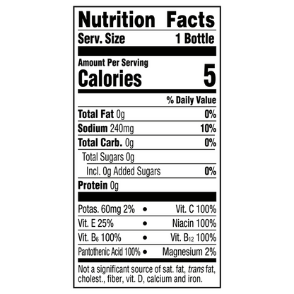 Vitamin Water Zero Sugar Re-hydrate 20oz Btl