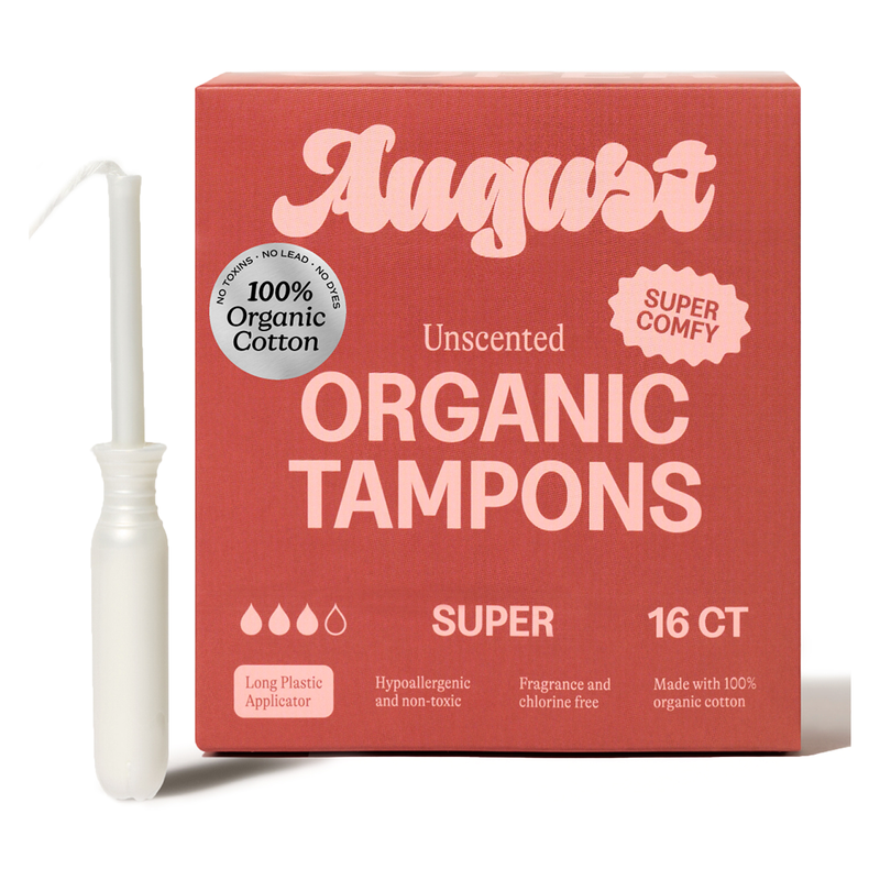 August Super Tampons, 16ct