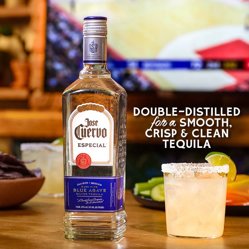 Jose Cuervo Especial Silver Tequila 750ml (80 Proof) - Jose Cuervo