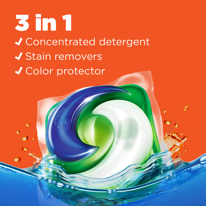 Tide PODS Liquid Laundry Detergent Pacs Original Scent 42ct
