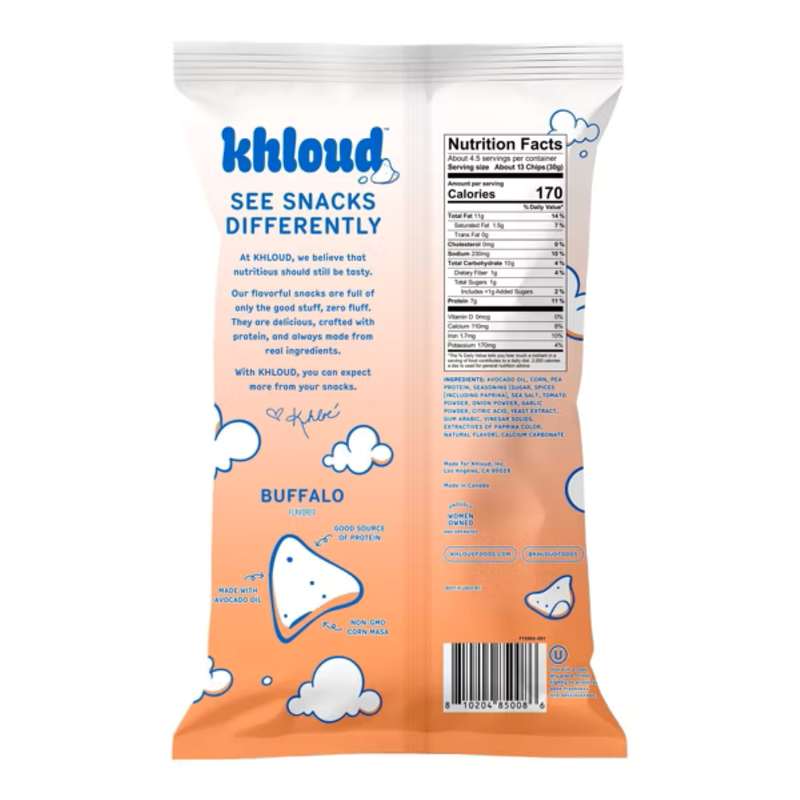 Khloud Buffalo Protein Chips, 5 oz