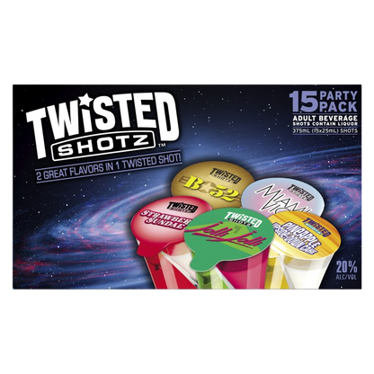 Twisted Shotz Flavor Fest 15pk 25ml Shotz