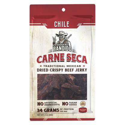 Vaquero Bandido Chile Carne Seca, 2oz