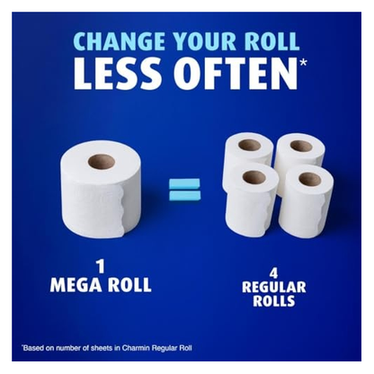 Charmin 6 Mega Rolls, Toilet Paper Ultra Soft