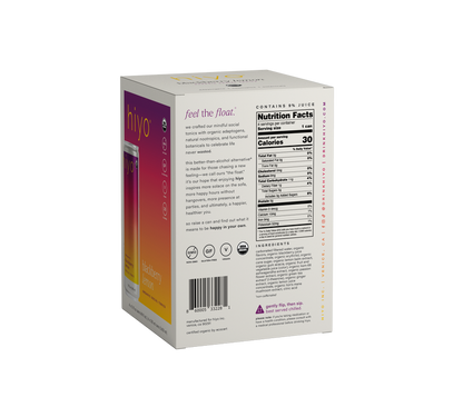 Hiyo Blackberry Lemon 4pk 12oz Can