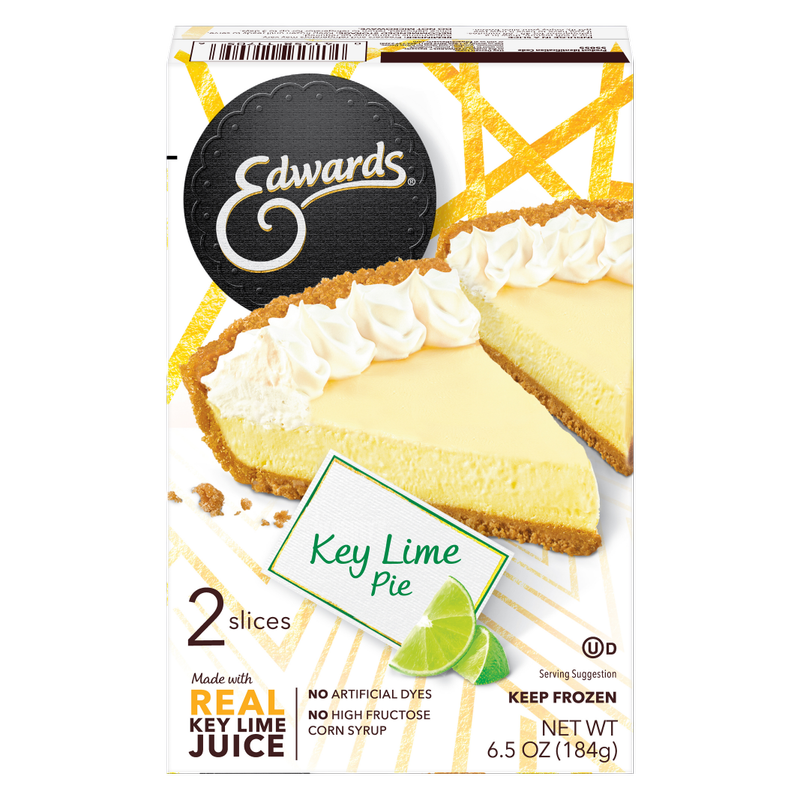 Edwards Frozen Key Lime Pie Slices - 2ct