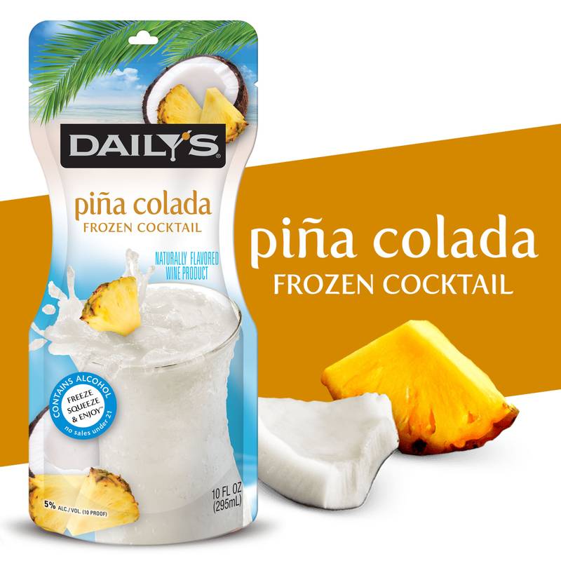 Daily's Frozen Pina Colada 10oz Pouch