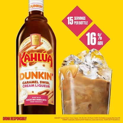 Kahlua Dunkin Caramel Swirl 750ml