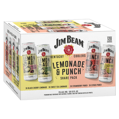 Jim Beam Kentucky Coolers Variety 12pk 12oz Can 5% ABV