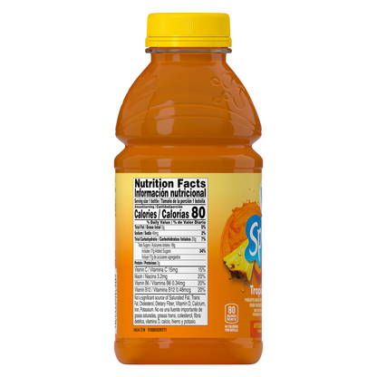 V8 Splash Tropical Blend Juice 16oz Btl