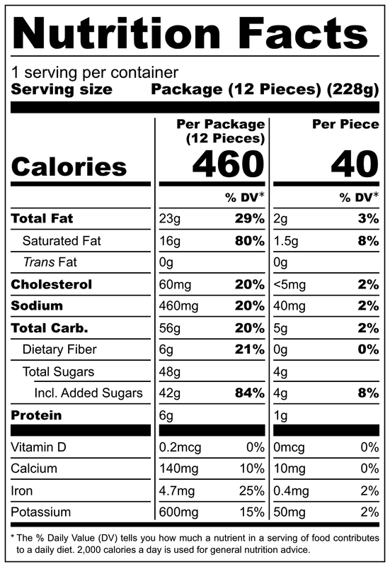 Chocolate Fudge Ice Cream Bubbles - 8 oz
