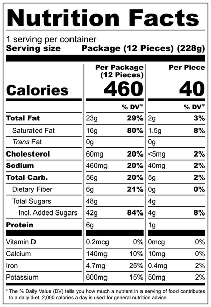 Chocolate Fudge Ice Cream Bubbles - 8 oz