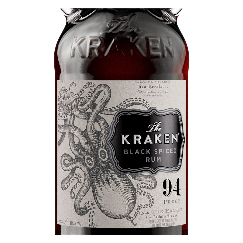 Kraken Black Spiced Rum 750ml (94 Proof)