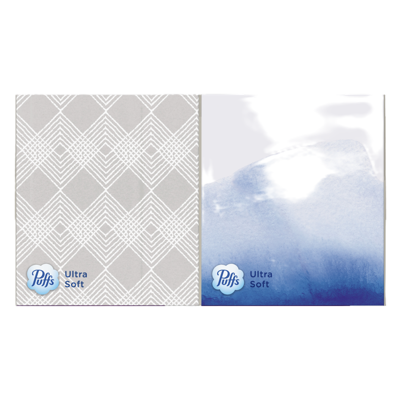 Puffs Ultra Soft 2 x 72ct Facial Tissues