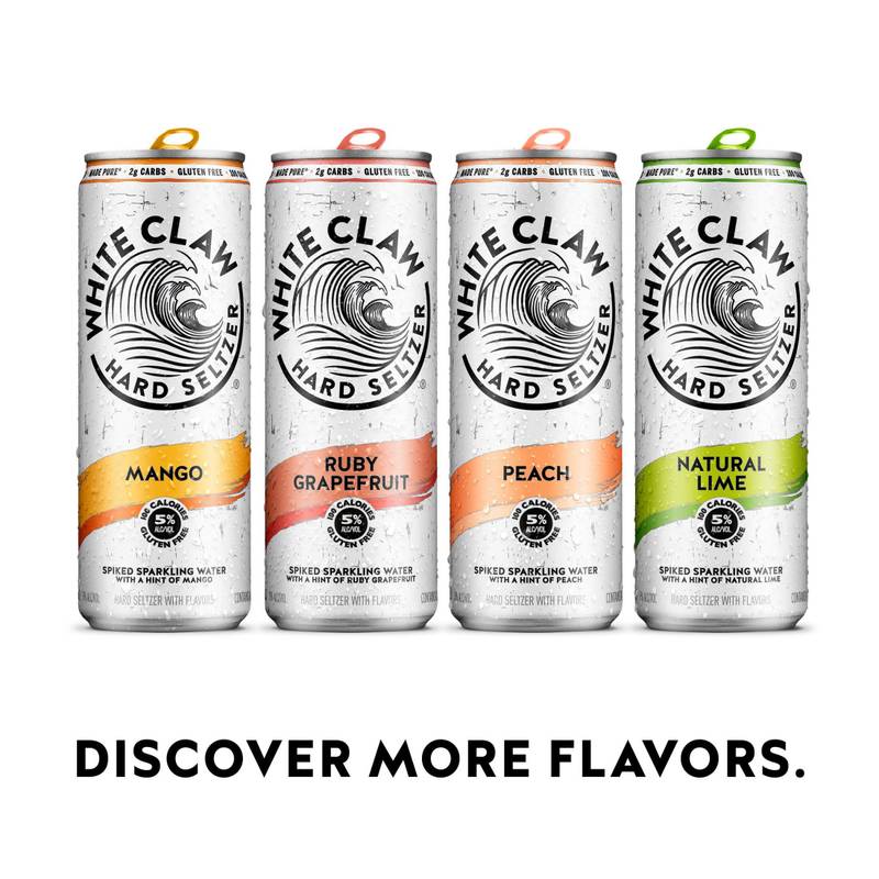 White Claw Seltzer Black Cherry 6pk 12oz Can 5.0% ABV