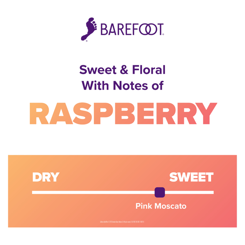 Barefoot Pink Moscato 1.5L