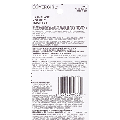 Covergirl Lash Blast Volume Mascara Very Black 0.44oz